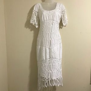 Gorgeous White Kroshetta Payllos